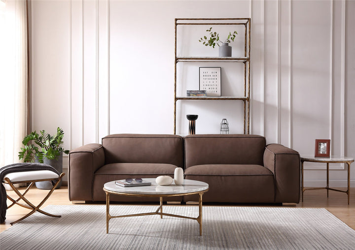Thades Marble Round Coffee Table