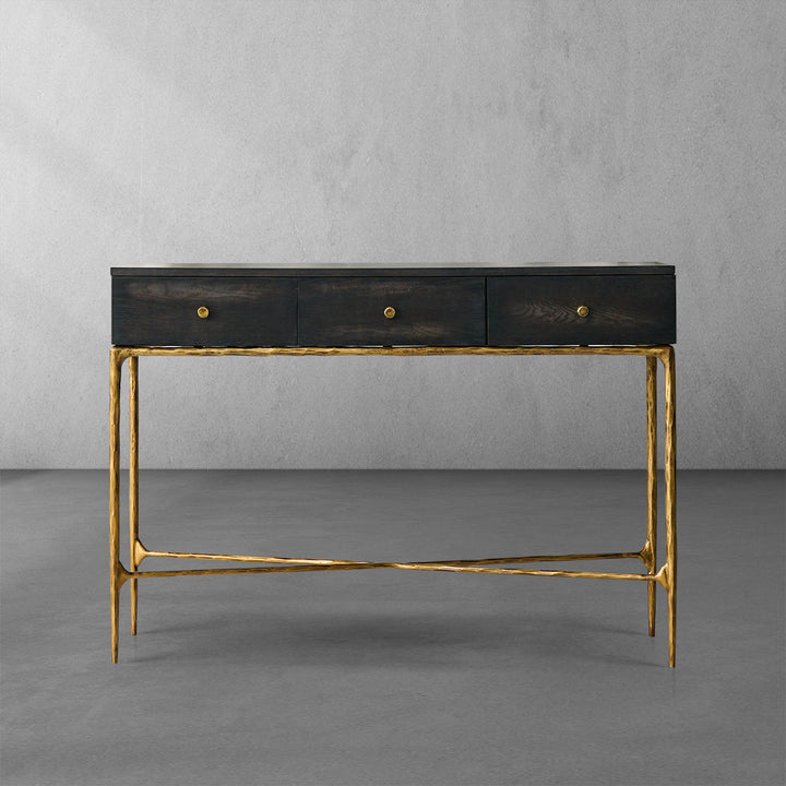 Thades 3 Drawer Desk