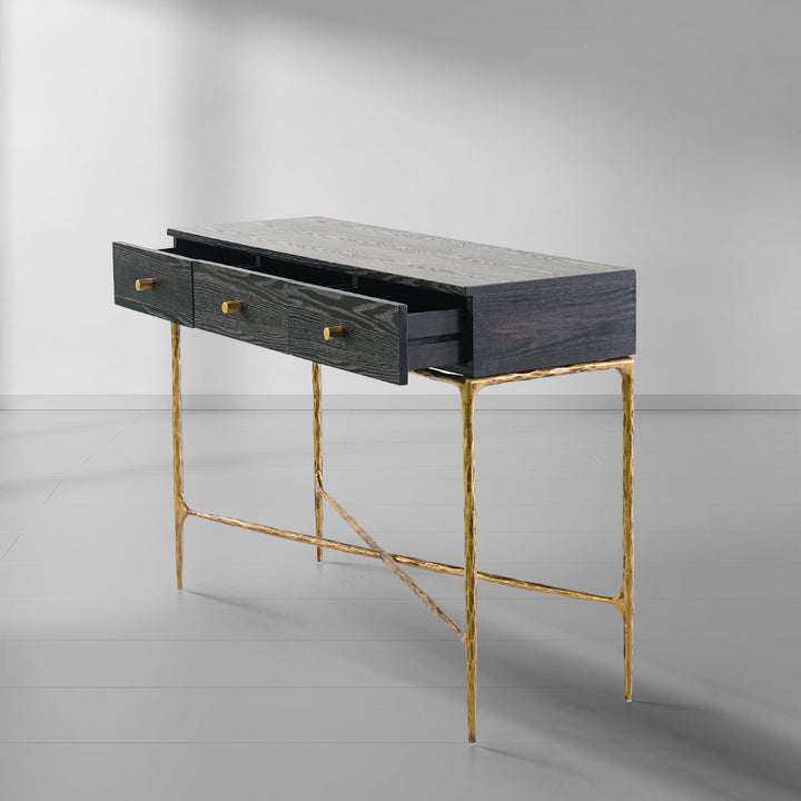 Thades 3 Drawer Desk