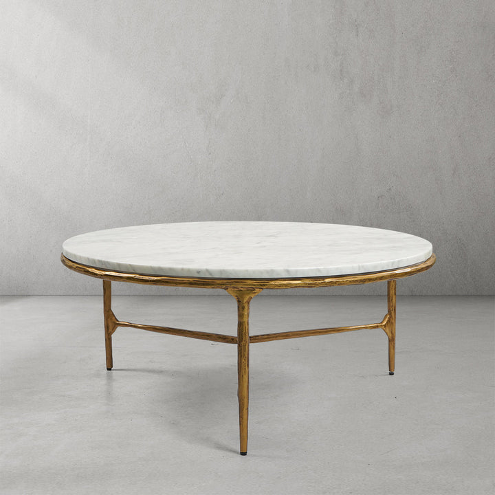 Thades Marble Round Coffee Table