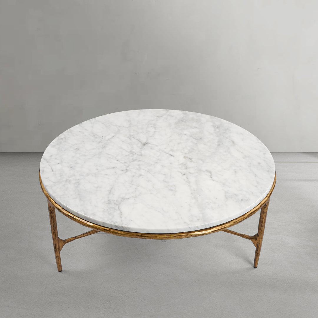 Thades Marble Round Coffee Table
