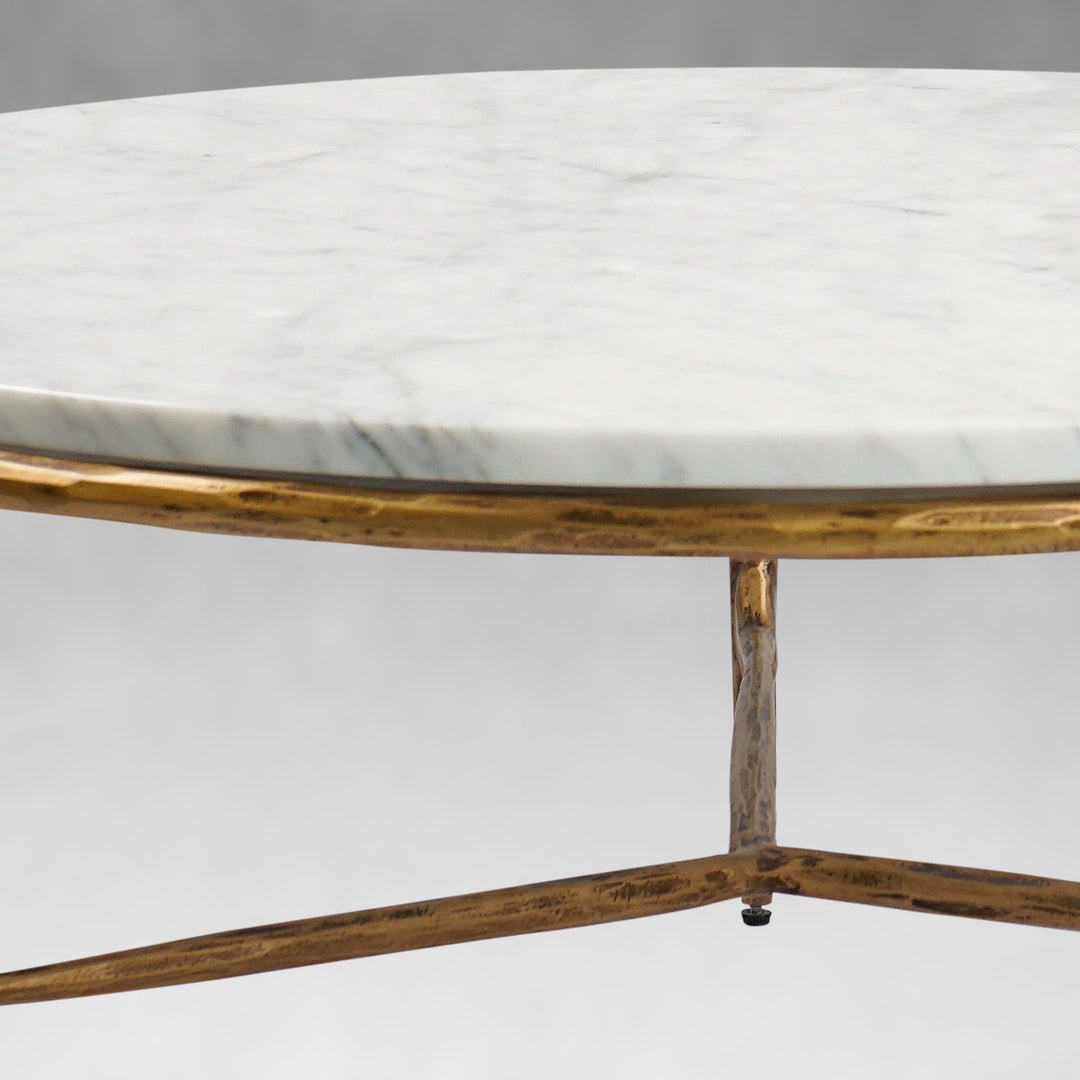 Thades Marble Round Coffee Table
