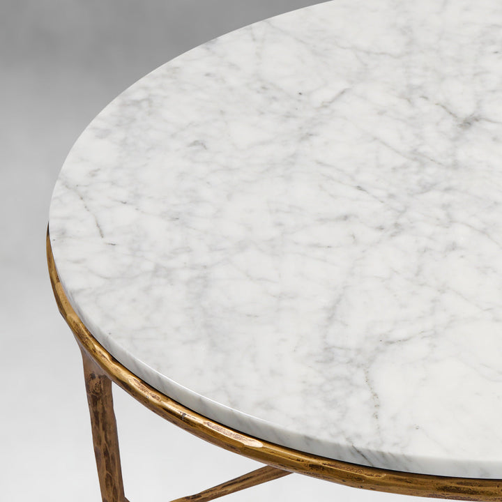 Thades Marble Round Coffee Table