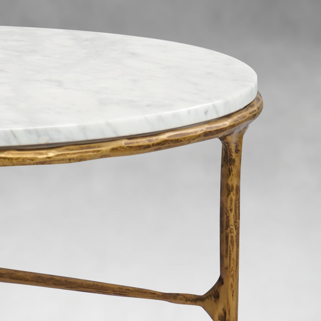 Thades Marble Round Coffee Table