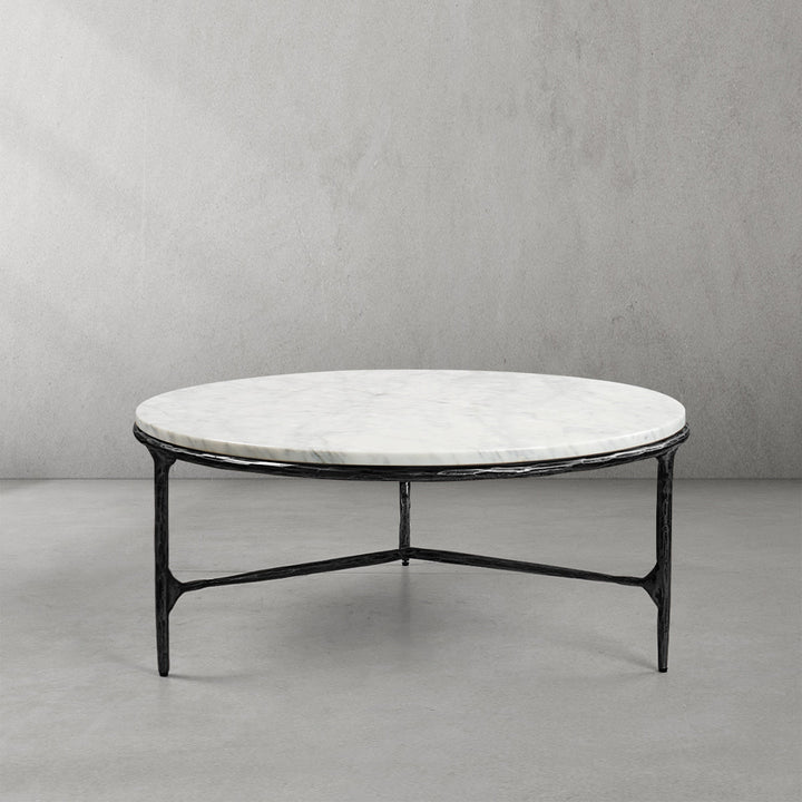 Thades Marble Round Coffee Table