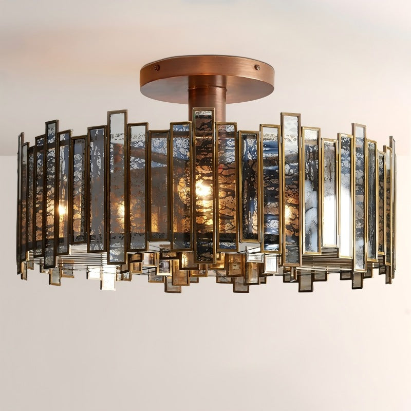 Artistic Glass Lailar Ceiling Light 20''