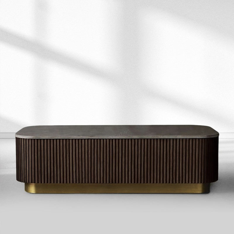 Fioley Round Storage Coffee Table