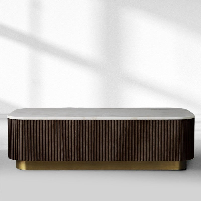 Fioley Round Storage Coffee Table