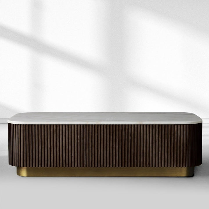 Fioley Round Storage Coffee Table