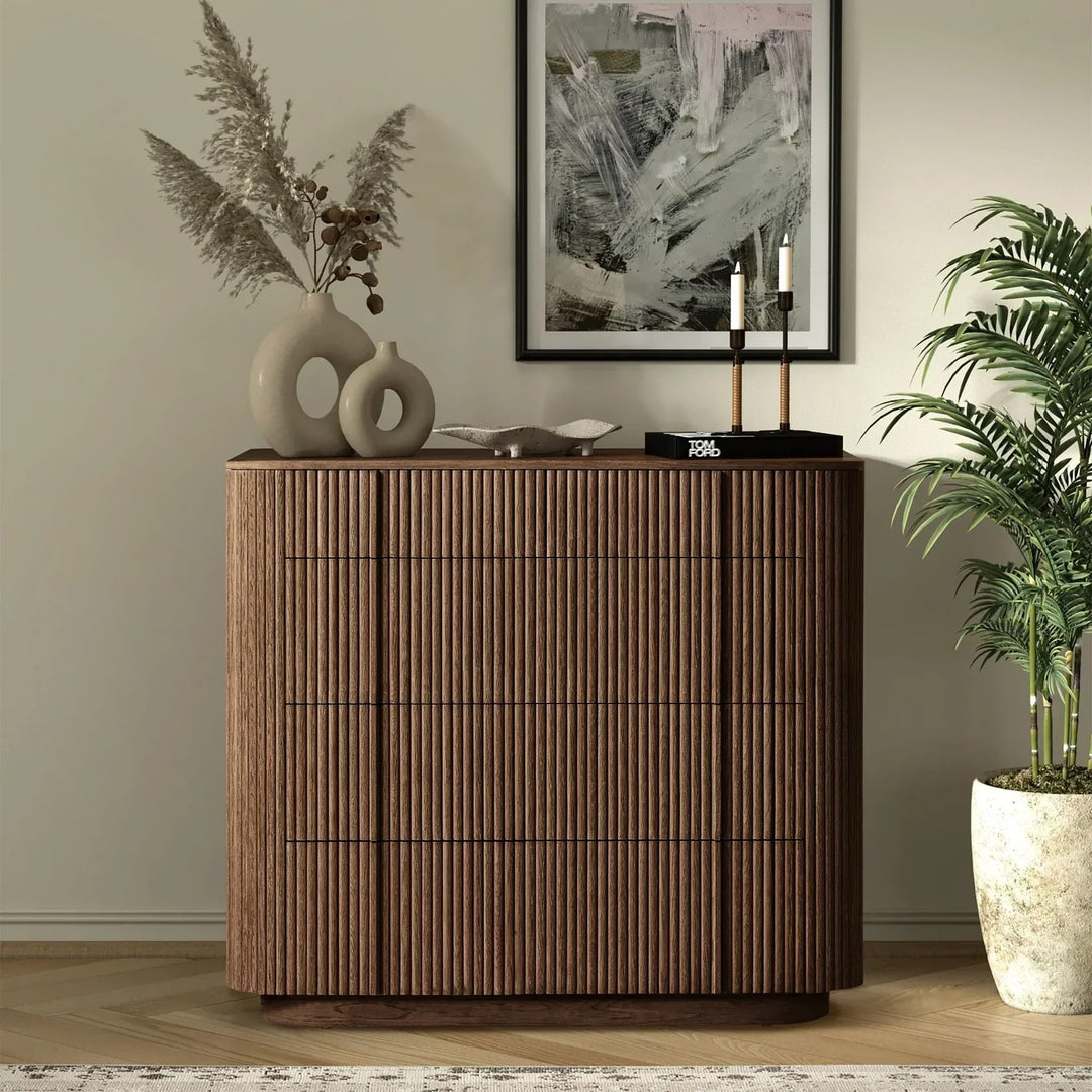 Mullora Modern Cabinet 5-Drawer Dresser