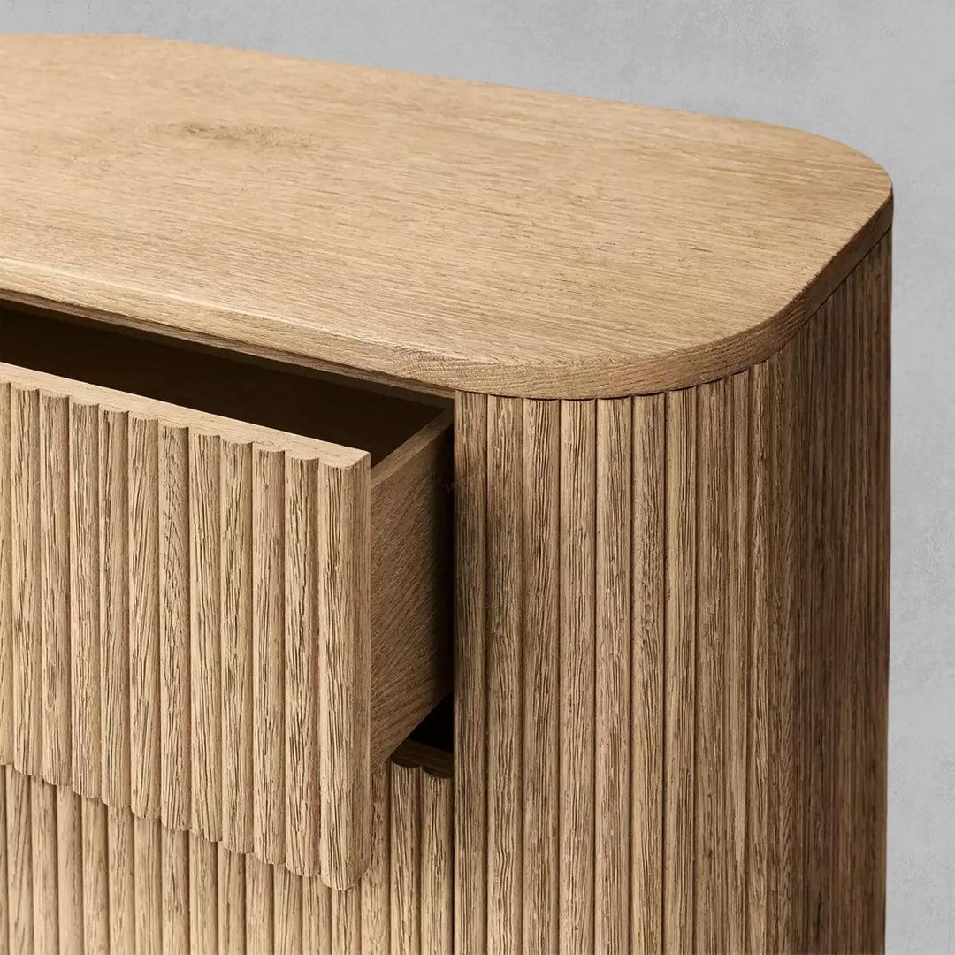 Mullora Modern Cabinet 5-Drawer Narrow Dresser