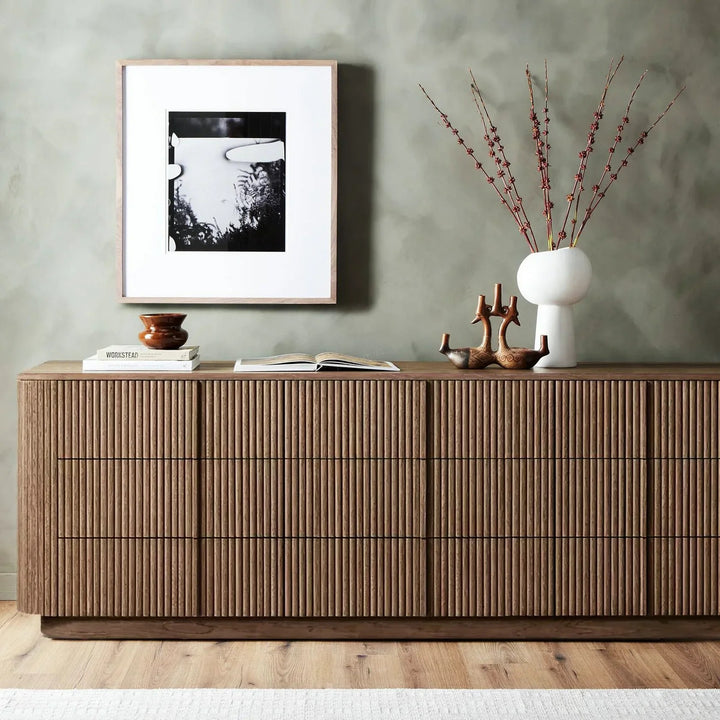 Mullora Modern Sideboard 9-Drawer Dresser