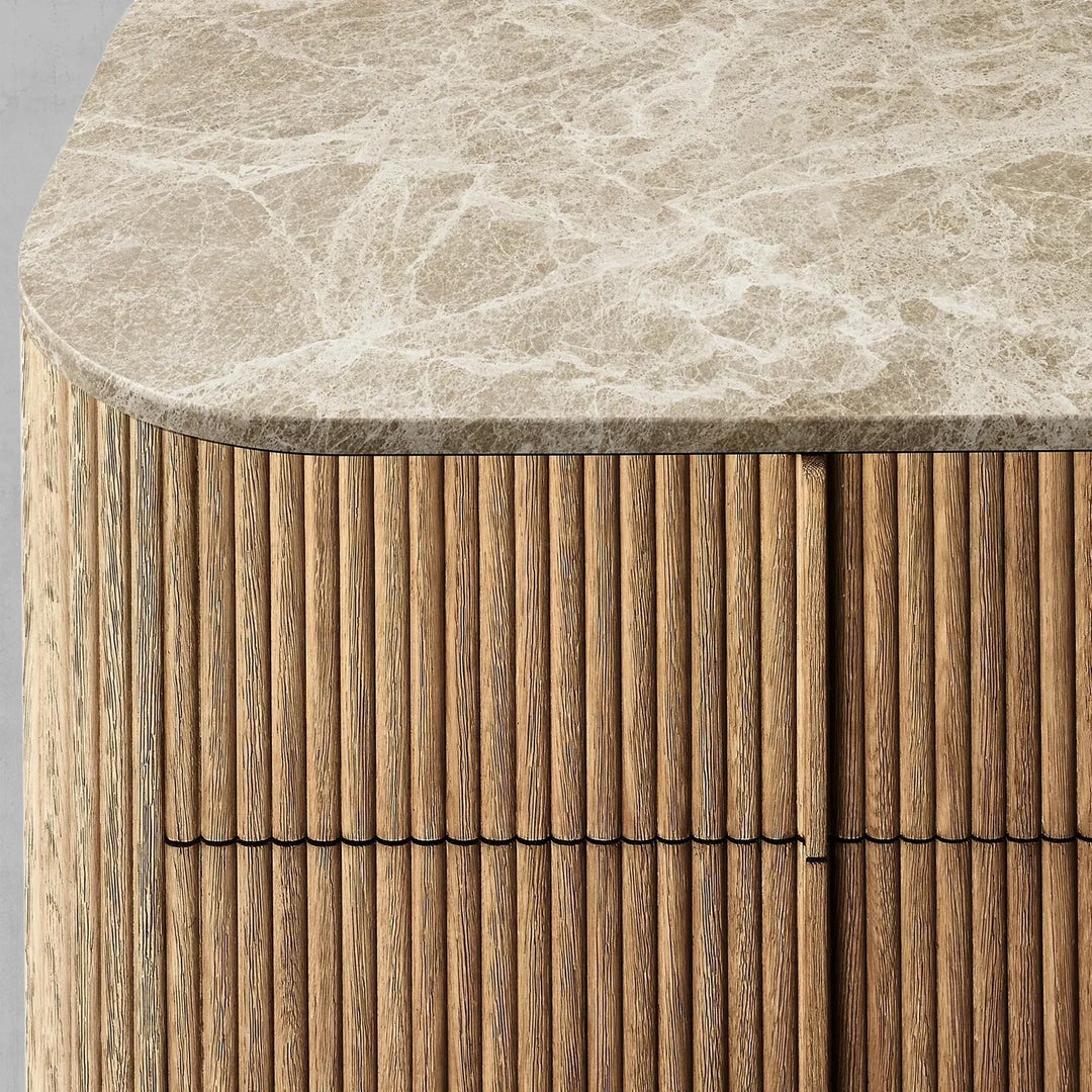 Mullora Modern Stone 6-Drawer Dresser