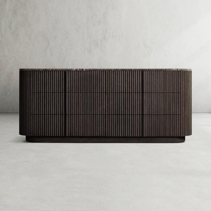 Mullora Modern Stone 6-Drawer Dresser