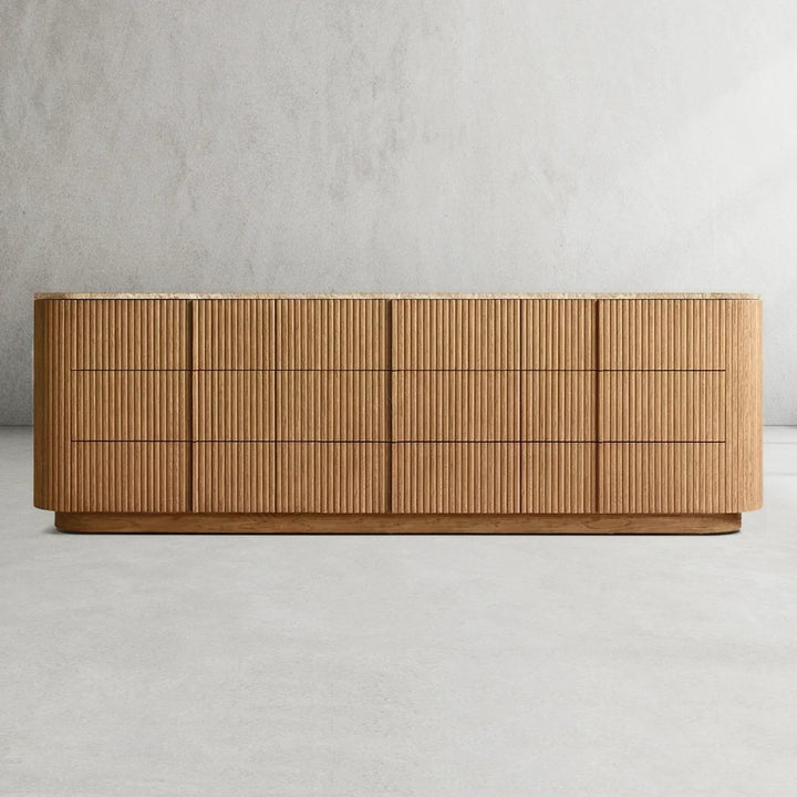 Mullora Modern Stone 9-Drawer Dresser
