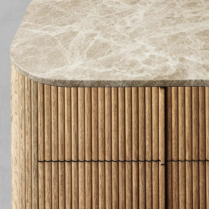 Mullora Modern Stone 9-Drawer Dresser