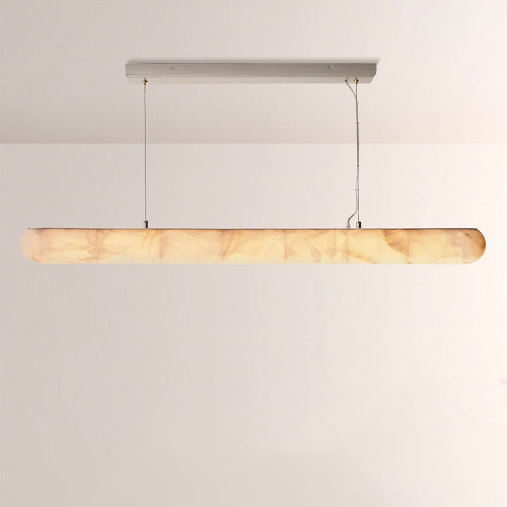 Alabaster Riven Linear Chandelier 60“