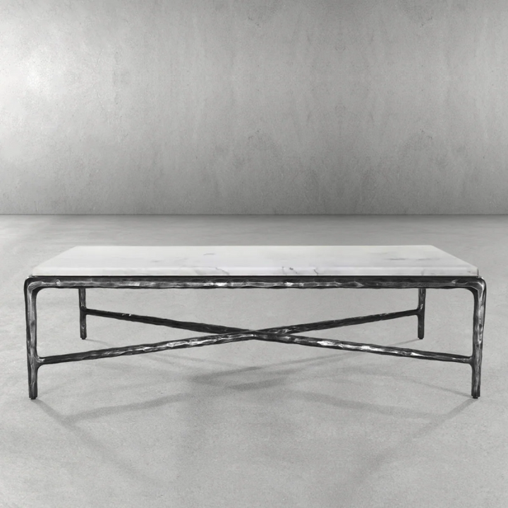 Thades Rectangle Marble Coffee Table