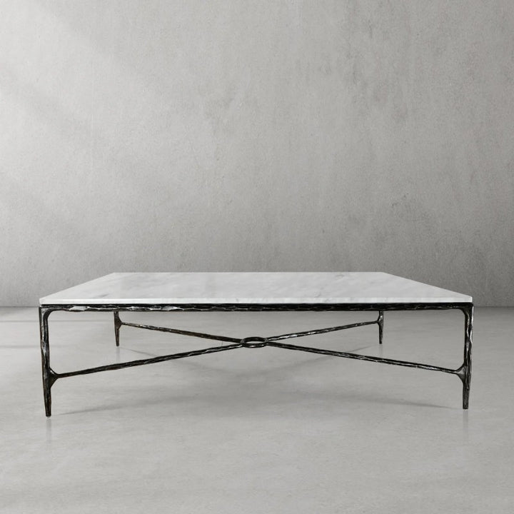 Thades Rectangle Marble Coffee Table