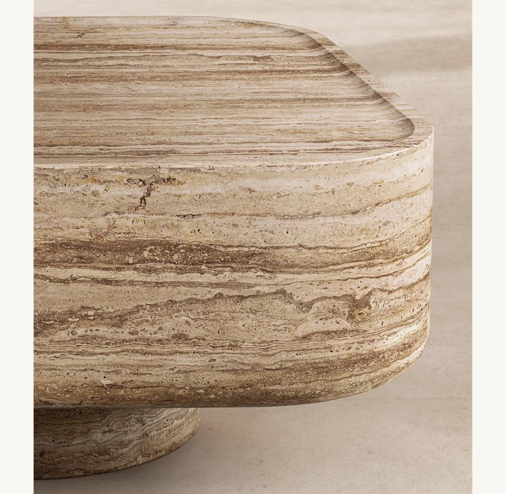 Vitano Carved Coffee Table