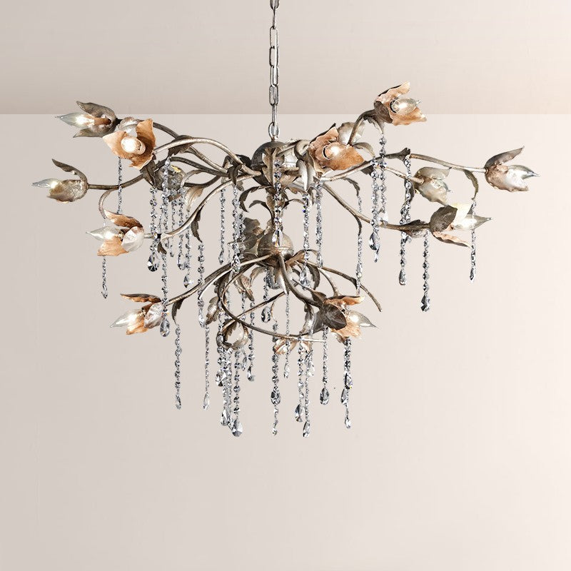 Kaile Crystal Round Chandelier 40"W
