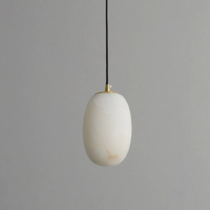 Modern Real Alabaster Pendant Light