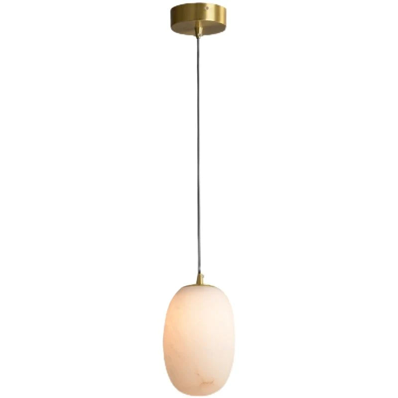 Modern Real Alabaster Pendant Light