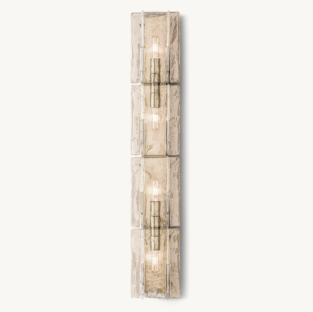 Matrice Clear Glass Grand Sconce 49"H