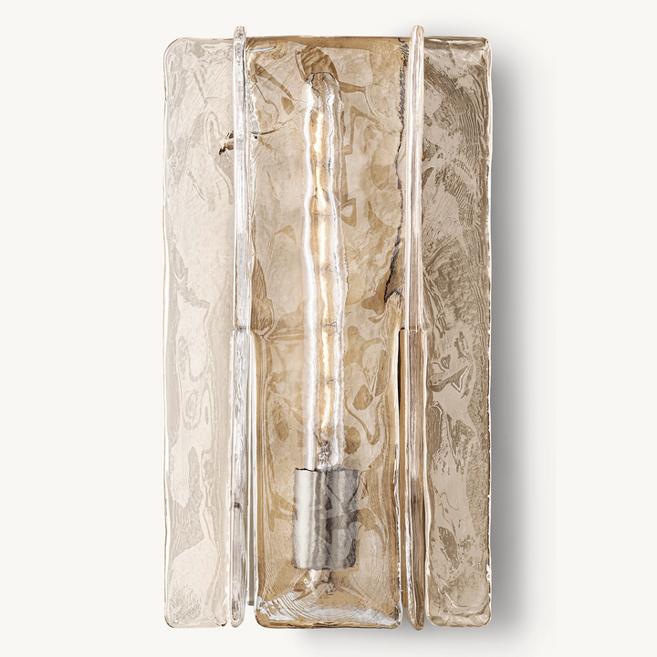 Matrice Clear Glass Sconce 15"H