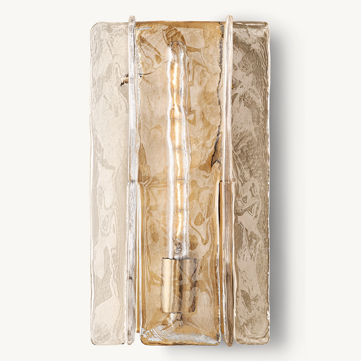 Matrice Clear Glass Sconce 15"H
