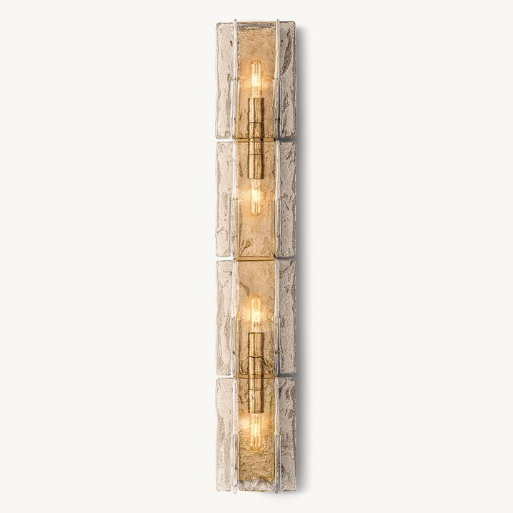 Matrice Smoke Glass Grand Sconce