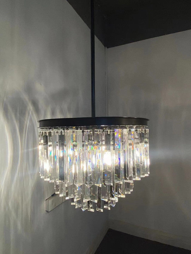 Ryan K9 Crystal Chandelier & Flushmount