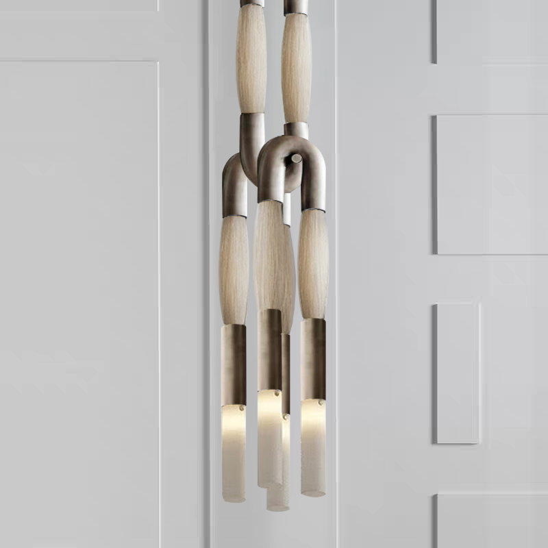 Horsehair Pendant Light