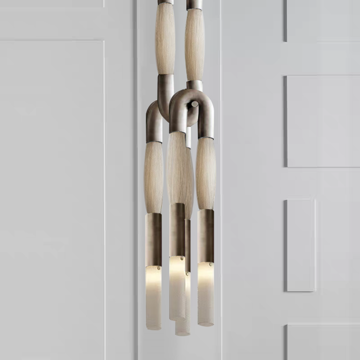 Horsehair Pendant Light
