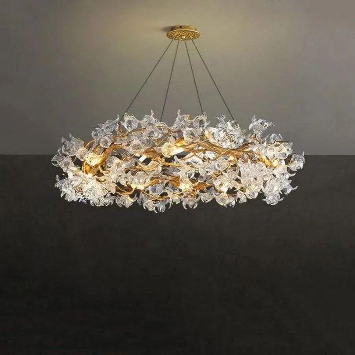 Datura Flower Modern Dining Branch Chandelier