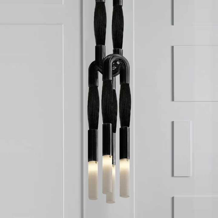 Horsehair Pendant Light