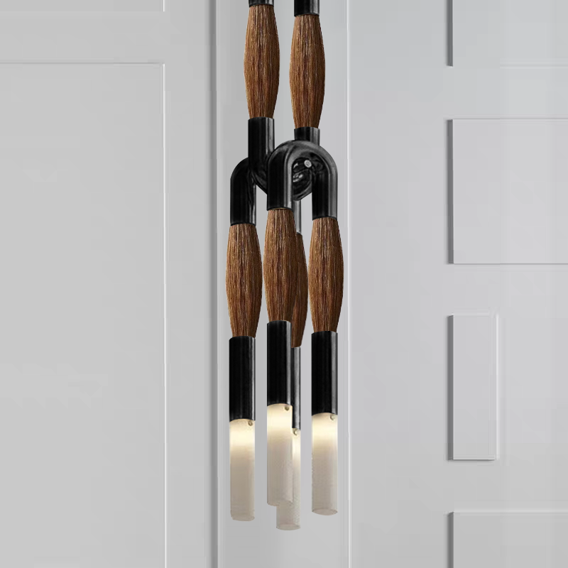 Horsehair Pendant Light