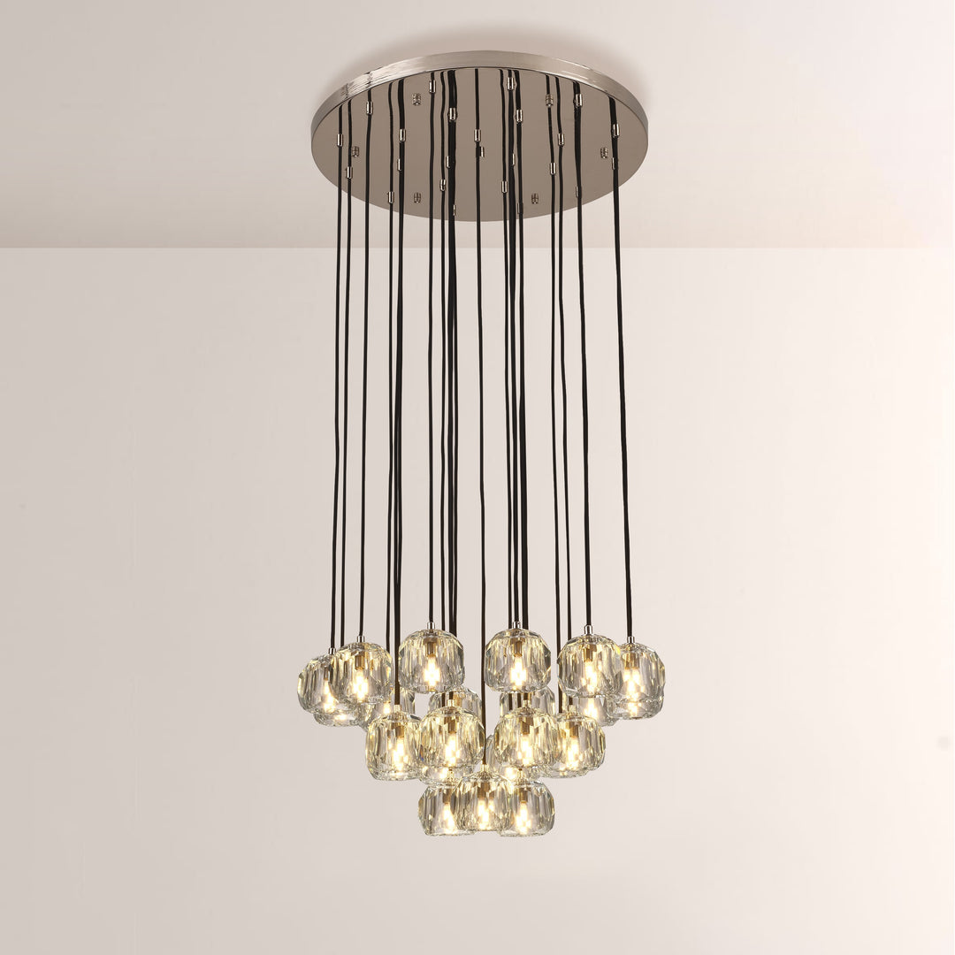 Crespo Round Cluster Chandelier 24''
