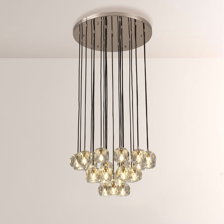 Crespo Round Cluster Chandelier 24''