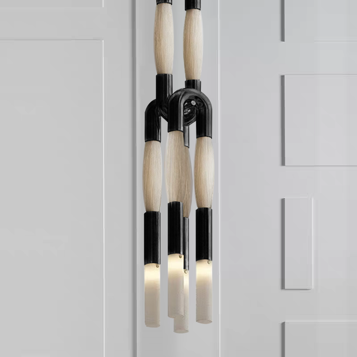 Horsehair Pendant Light