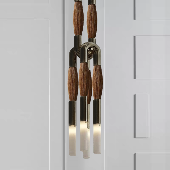 Horsehair Pendant Light