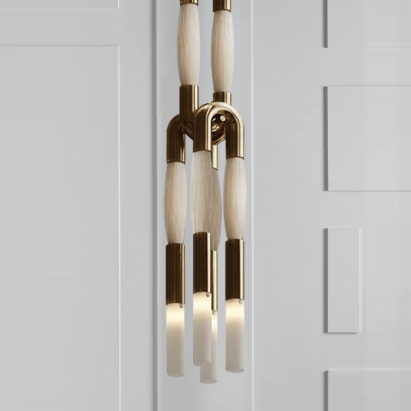 Horsehair Pendant Light
