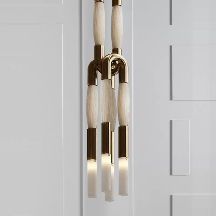 Horsehair Pendant Light