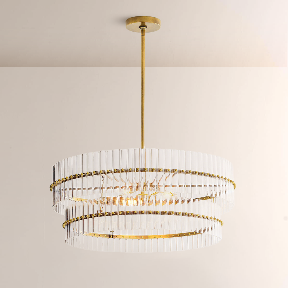 Miky Crystal Round Chandelier