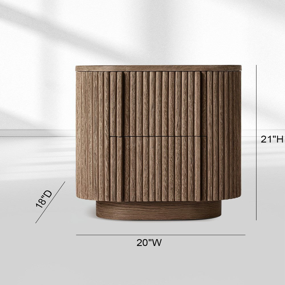 Mullora Open Nightstand