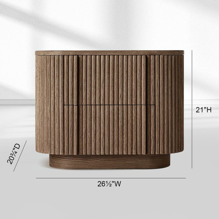 Mullora Open Nightstand