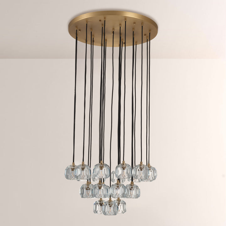 Crespo Round Cluster Chandelier 24''