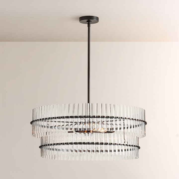 Miky Crystal Round Chandelier