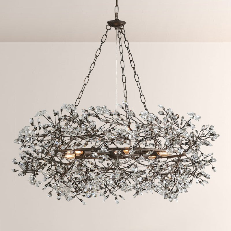 Zephyr Crown Chandelier