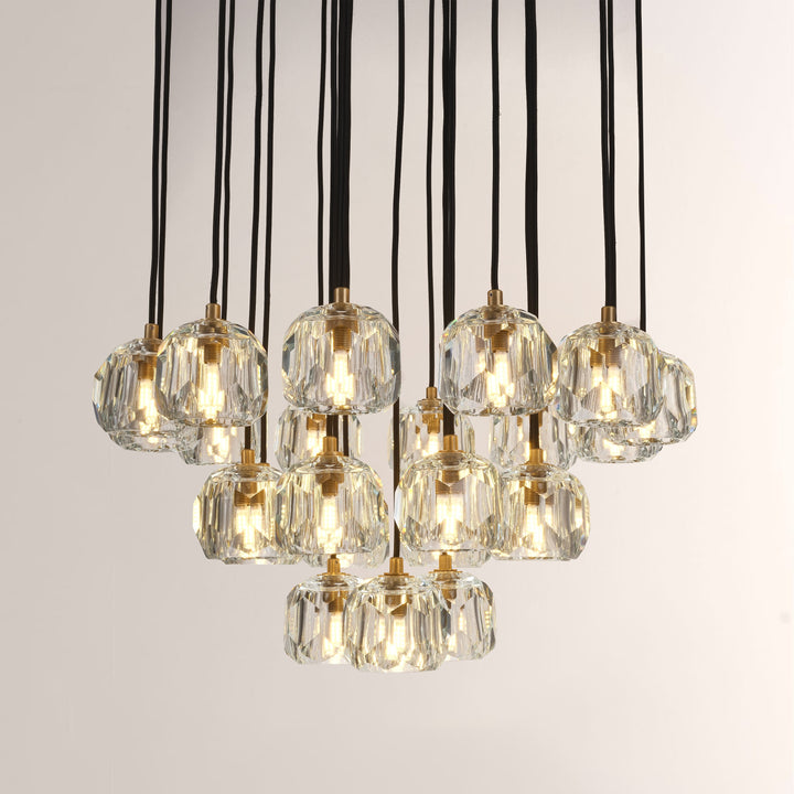 Crespo Round Cluster Chandelier 24''